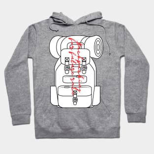 Backpacking for Future Race Hoodie